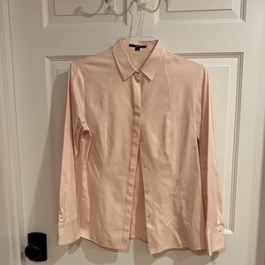Boss Fitted Pink Dress Shirt